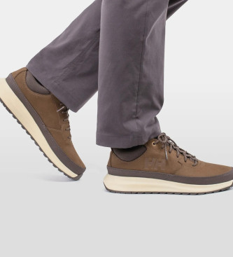 Helly Hansen Sneakers in pelle marrone Beckett