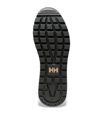 Helly Hansen Brązowe skórzane buty Kelvin Mid