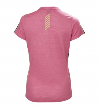 Helly Hansen T-shirt Lifa Merino rosa