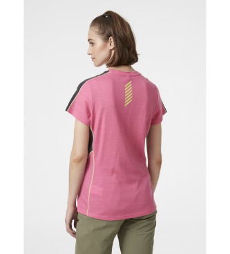 Helly Hansen Lifa Merino T-shirt pink
