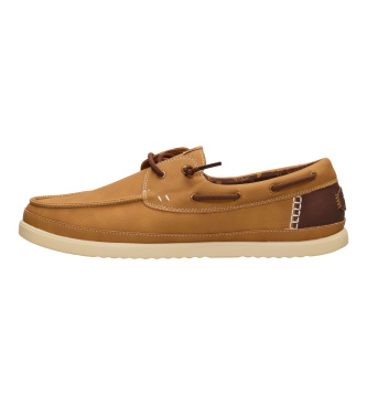 HeyDude Harbor Lo Classic Sneakers marron