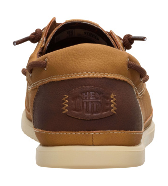 HeyDude Harbor Lo Classic Sneakers marron