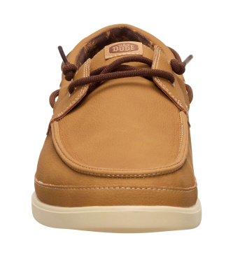 HeyDude Harbor Lo Classic Sneakers marron