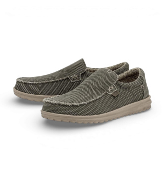 HeyDude Superge Mikka Pletena zelena