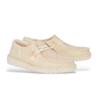 HeyDude Mocassins Wendy Funk Kustbeige