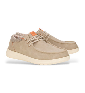 HeyDude Paul Classic Beige Halbschuhe