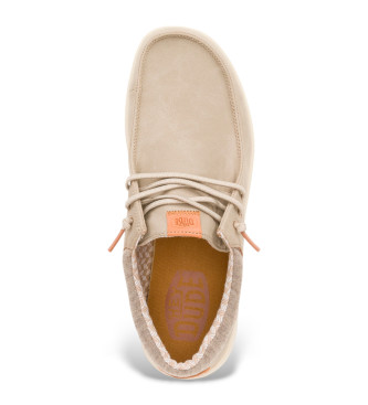 HeyDude Paul Classic Beige Halbschuhe