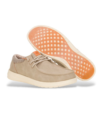 HeyDude Paul Classic Beige Halbschuhe