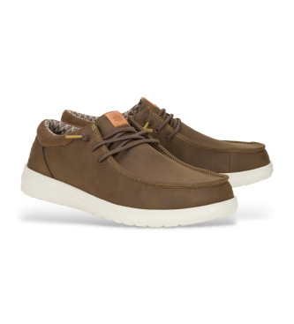 HeyDude Mocassins Paul Classic marron