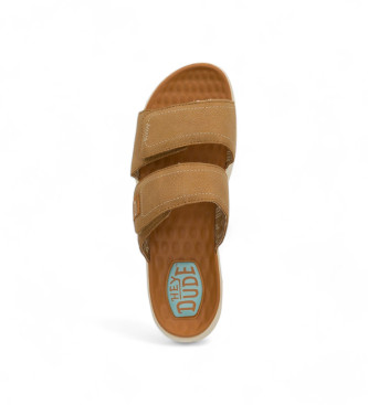 HeyDude Sandals Delray Slide Classic brown