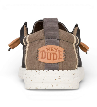 HeyDude Sapatilhas Wally Craft Linho preto