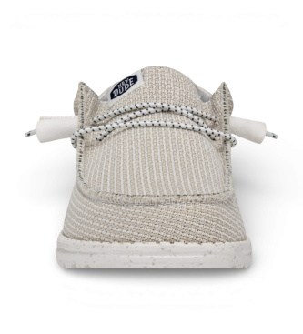 HeyDude Trainers Wally Sport Mesh light grey