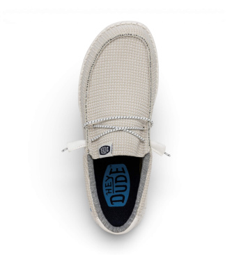 HeyDude Trainers Wally Sport Mesh light grey