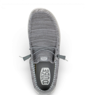HeyDude Trainers Wally Stretch Sox grey