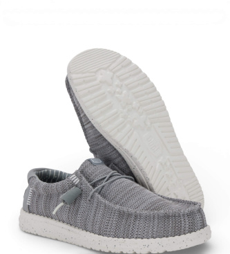 HeyDude Trainers Wally Stretch Sox grey