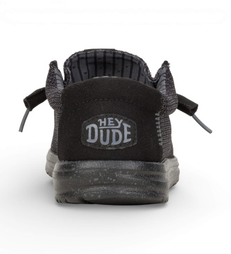 HeyDude Sapatilhas Wally Stretch Sox preto