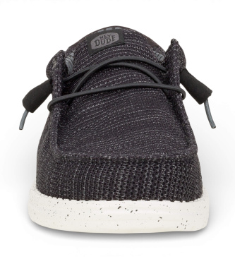 HeyDude Schuhe Wally Stretch Sox schwarz