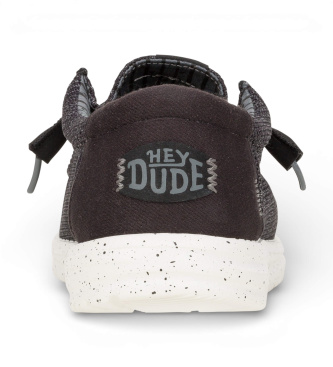 HeyDude Schuhe Wally Stretch Sox schwarz
