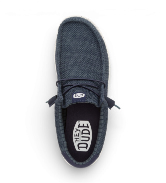 HeyDude Trainers Wally Stretch Sox navy