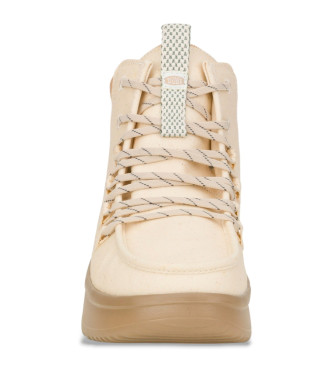 HeyDude Wendy Peak Beige hohe Turnschuhe