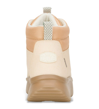 HeyDude Wendy Peak Beige hohe Turnschuhe