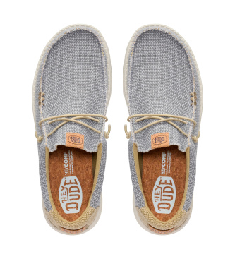 HeyDude Trainers Wally Braided grey