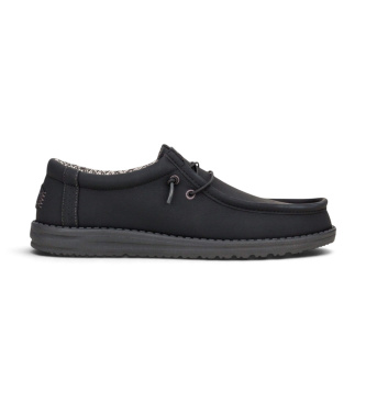 HeyDude Black Wally Classic Shoes