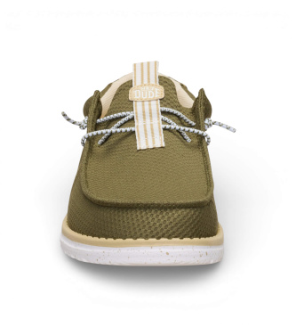 HeyDude Schuhe Wally Mesh Neutrals gr�n