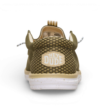 HeyDude Schuhe Wally Mesh Neutrals gr�n