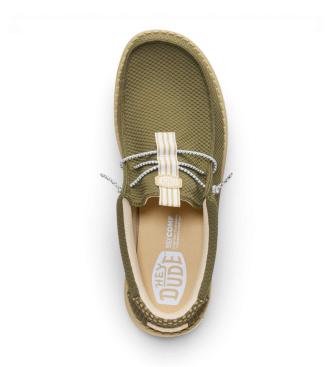 HeyDude Schuhe Wally Mesh Neutrals gr�n