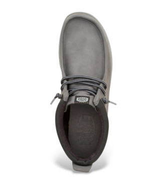 HeyDude Zapatillas Wally Mid Classic gris