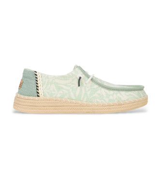 HeyDude Turnschuhe Wendy Espadrille Retro Palm grn