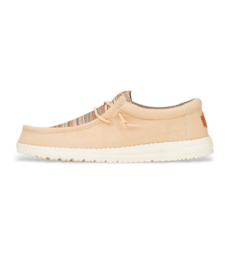 HeyDude Wally Surf beige shoes