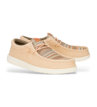 HeyDude Wally Surf beige shoes