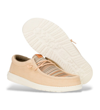 HeyDude Wally Surf beige shoes