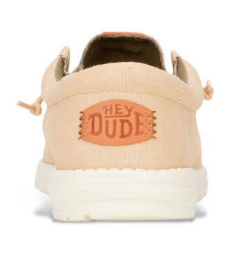 HeyDude Wally Surf beige shoes