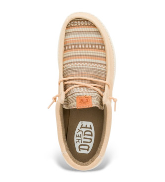 HeyDude Wally Surf beige shoes