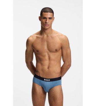 BOSS Set 3 Slips Boss One grau, blau, schwarz