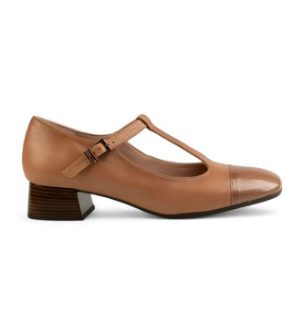 Hispanitas Ballerines en cuir  lanires marron