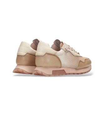 Hispanitas Zapatillas de Piel Bolero beige