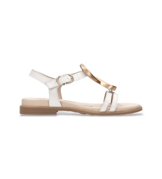 Hispanitas Sandales en cuir Bolero blanc
