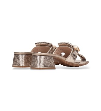 Hispanitas Boleromet-sandaler i bronze