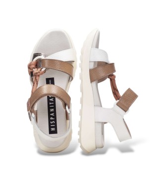 Hispanitas Amber gold sandals