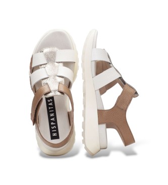 Hispanitas Amber gold sandals