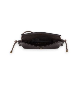 Hispanitas Bolsa Tiracolo Gravada marrom