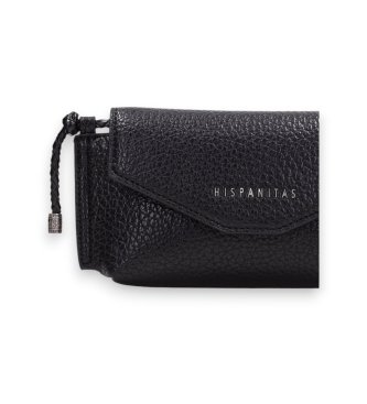 Hispanitas Bolsa Tiracolo Gravada preta