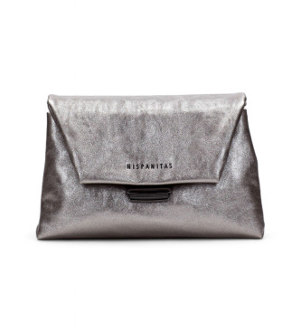 Hispanitas Silver metallic chain bag