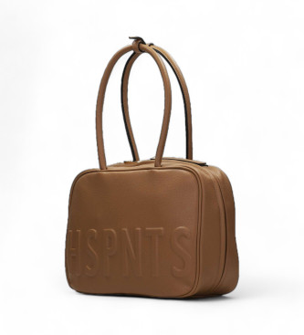 Hispanitas Samba brown leather bag