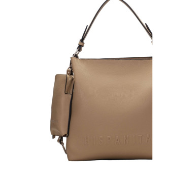 Hispanitas Pustynna brązowa torba na ramię