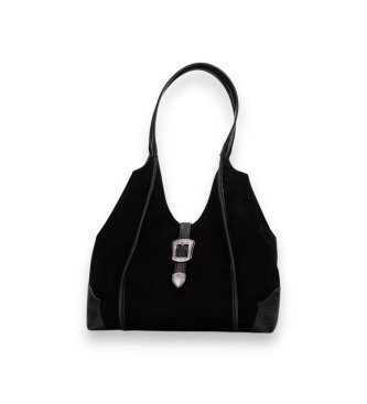Hispanitas Czarna torba typu Tote Lux
